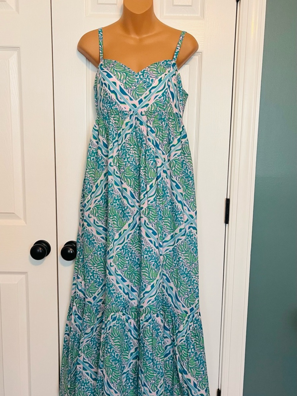 Lilly Pulitzer Heidi Spaghetti-Strap Maxi Dress